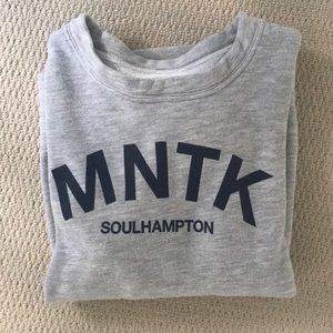 SoulCycle Montauk crew neck sweatshirt